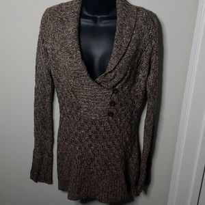 Crochet Style Tunic Sweater 💚